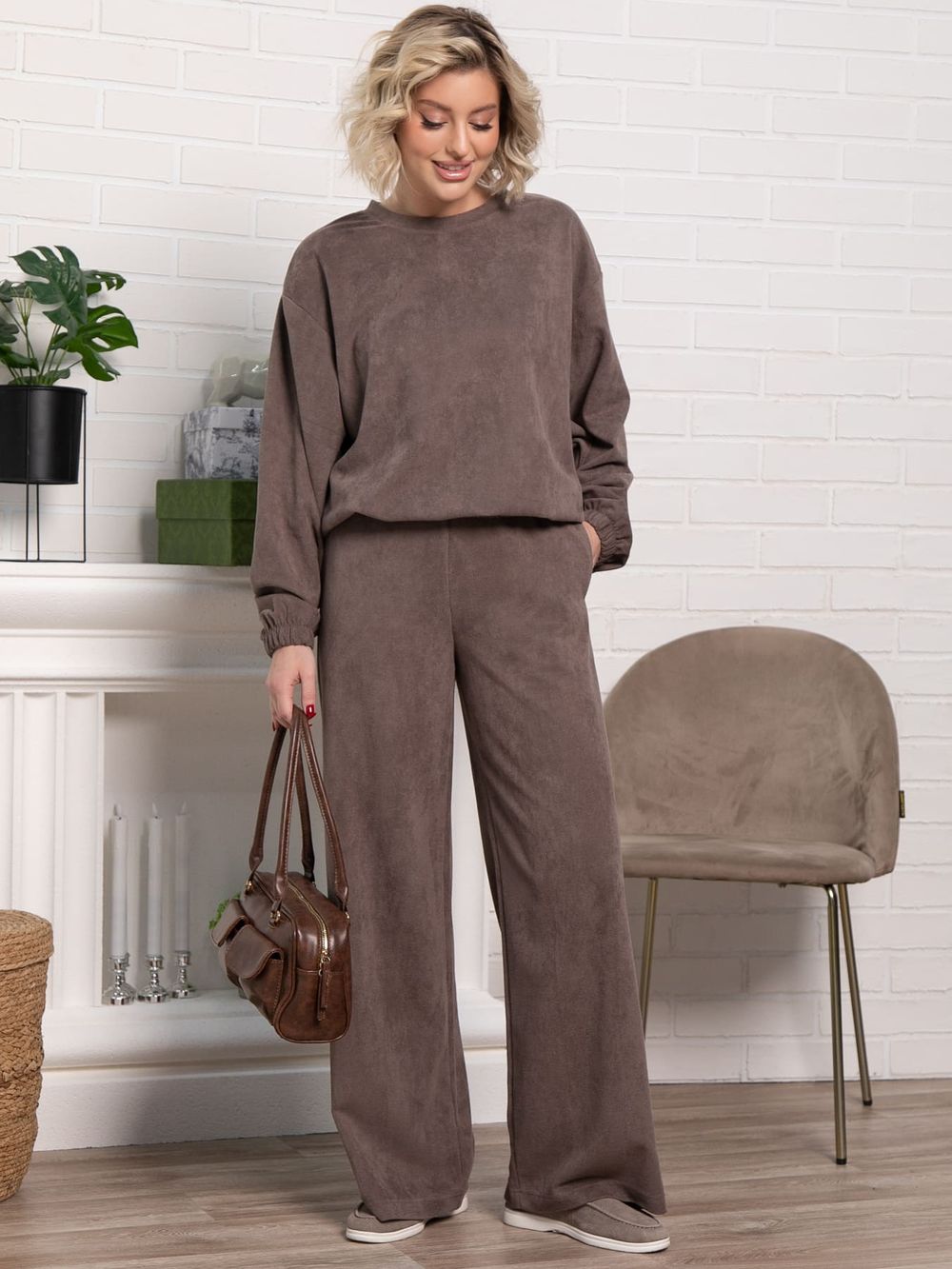 Костюм Манхэттен (коричневый) К15227-21М LT Collection