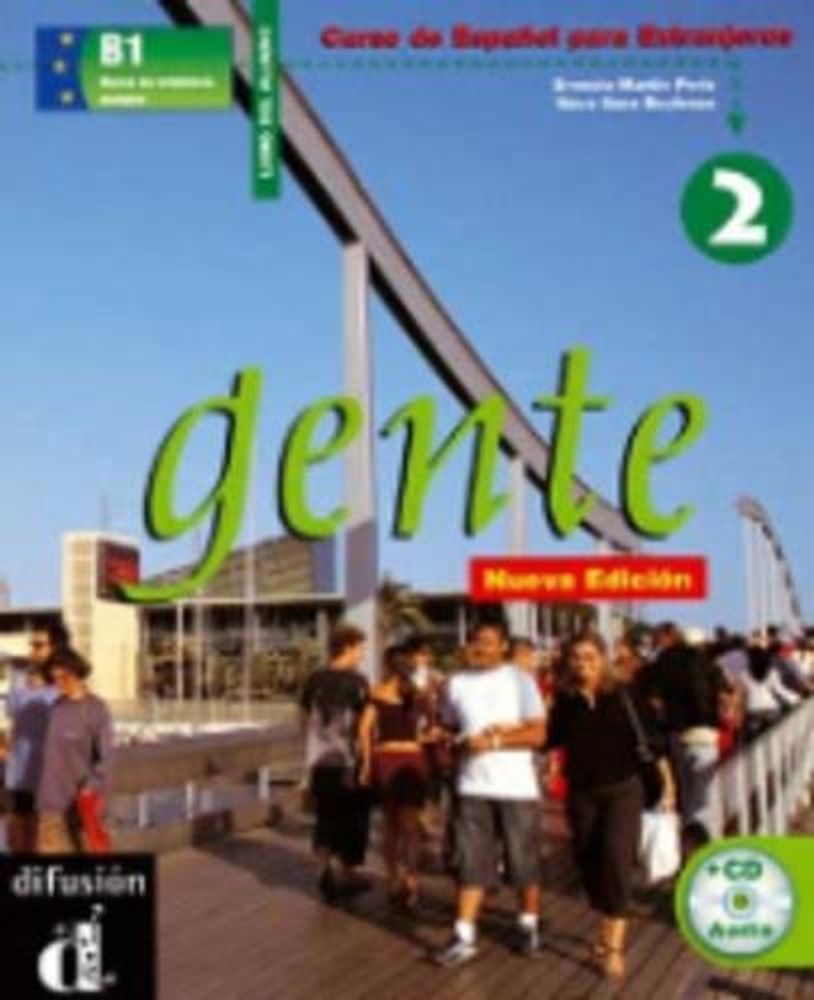 Gente 2 Nueva Edicion Libro del alumno +CD