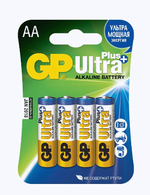 Элемент питания GP LR6 ULTRA+ BL/4 G-Tech (комплект 4 шт)