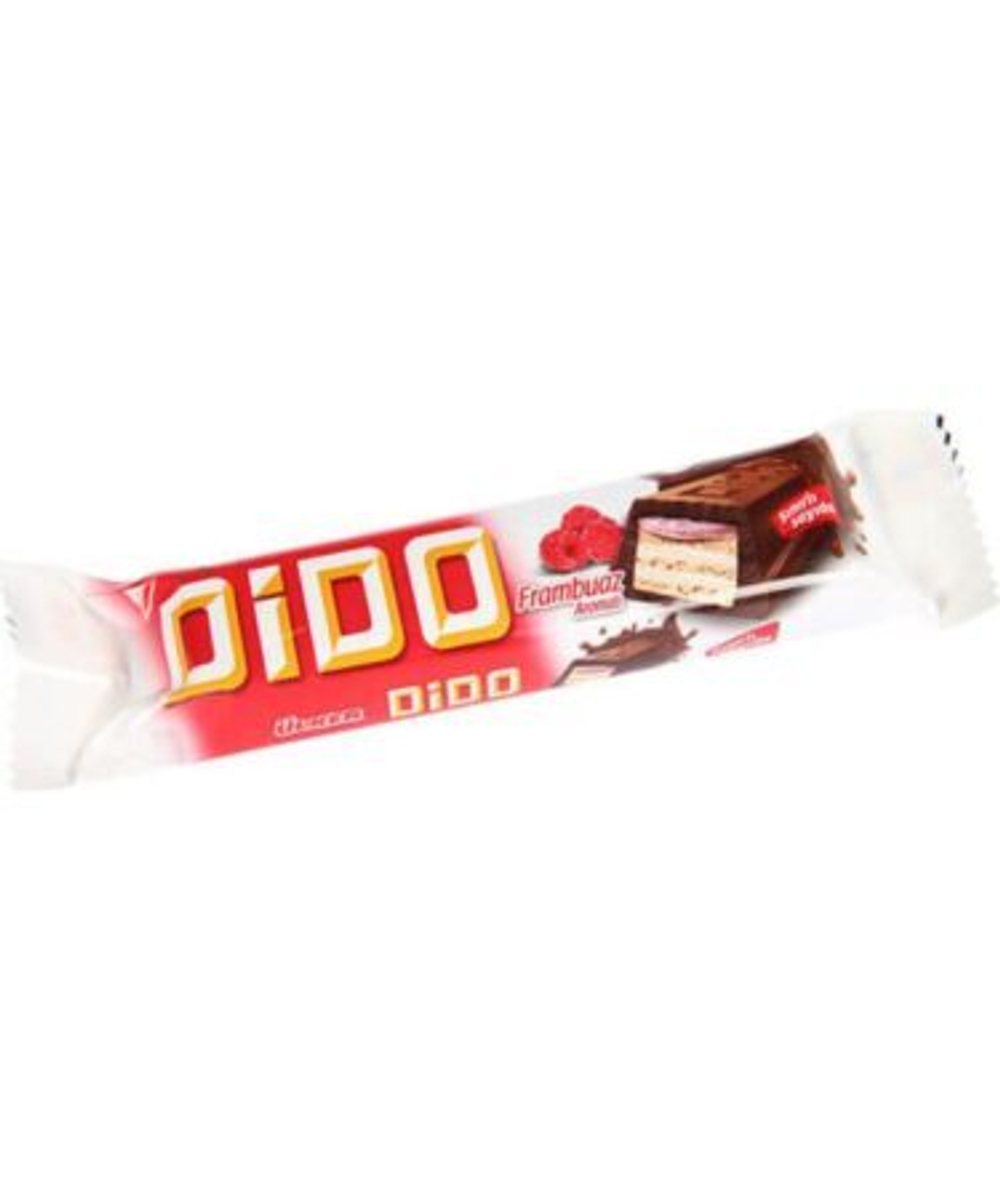 Батончик шоколадный c малиной (Dido), Ulker, 37гр
