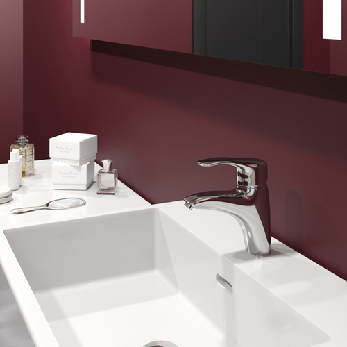 Смеситель для раковины 40k MIXLINE ML03-04 б/отв п/шпильку (без подводки)