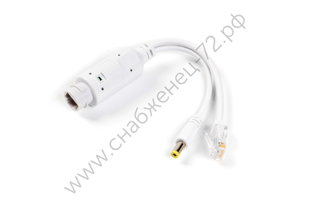 Сплиттер PSE-SP-1A-E v.2, мощность 13Вт, вх. RJ-45 PoE, вых. RJ-45 Ethernet и DC 12V
