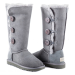 Угги Bailey Button Triplet Grey