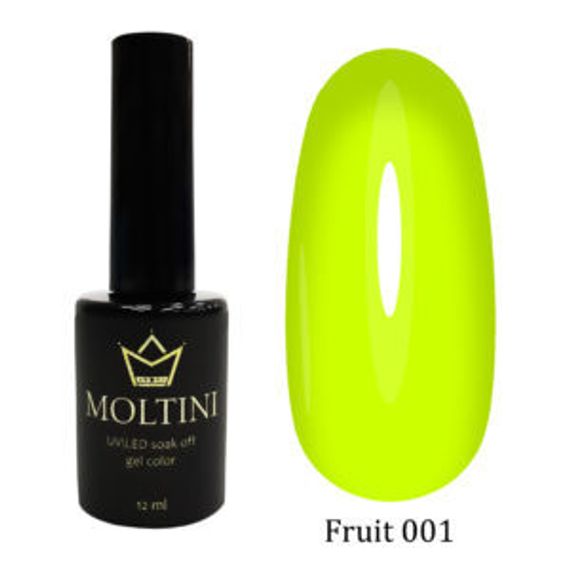 Гель-лак Moltini Fruit 001, 12 ml