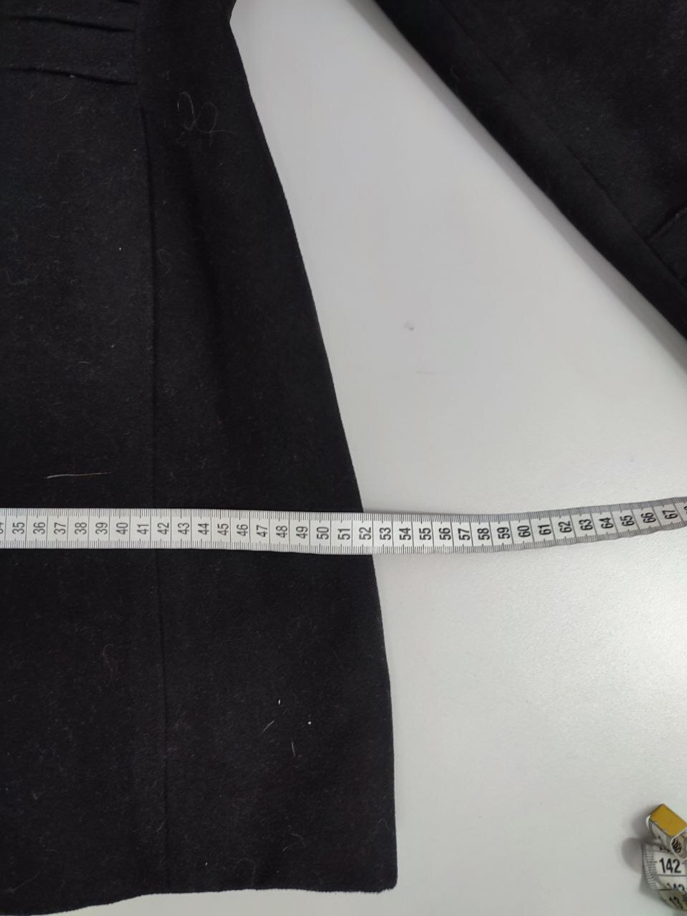 Пальто Roma fashion черное 48 размер