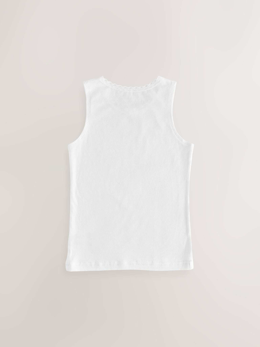 Майка для девочки Next AB4-887, 3 шт., Белый