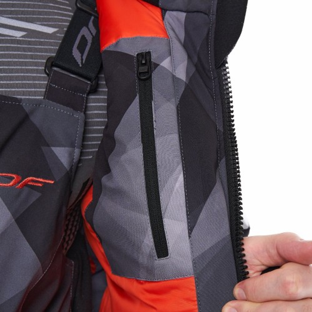 DRAGONFLY Зимняя куртка EXPEDITION Camo - Grey 2024