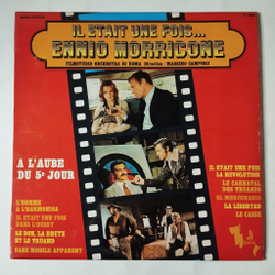 Винтажная виниловая пластинка LP Filmstudio Orchestra Di Roma Il Etait Une Fois Ennio Morricone Эннио Морриконе (France 1977)