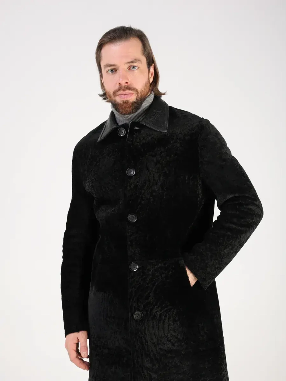 Дубленка натуральная куртка зимняя двухсторонняя шуба