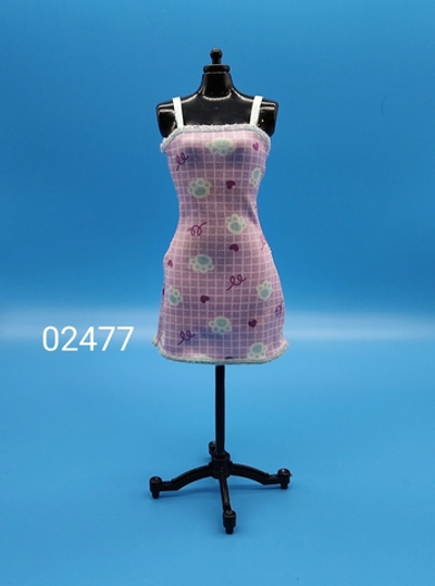 Одежда для куклы Барби винтаж платье 02477