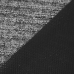 Коврик 90*150см влаговпитывающий ребристый, серый