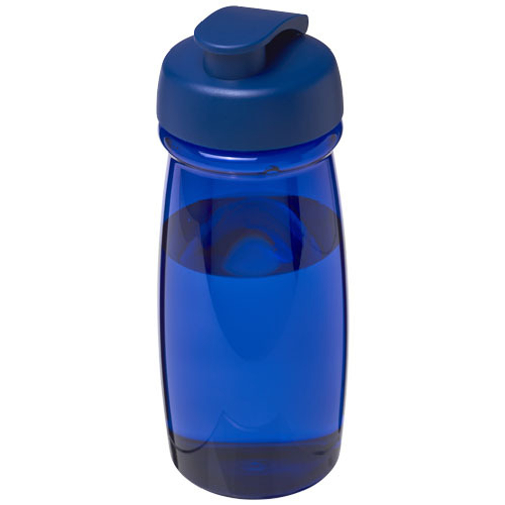 Спортивная бутылка H2O Pulse® объемом 600 мл с откидывающейся крышкой