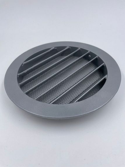 Круглая наружная вентиляционная решетка с защитной сеткой от насекомых DEC DSAV 150С
