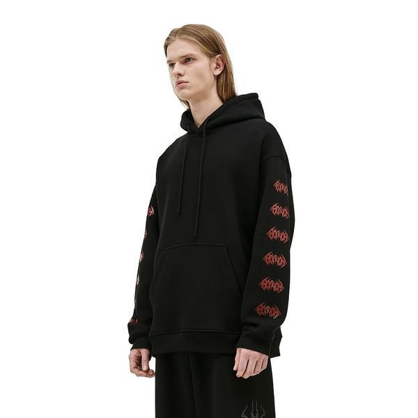 Худи Sleeve черный - фото 3