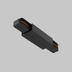 Прямой коннектор питания с вводом питания Unity черный Technical tra001cb-11b