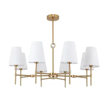 Люстра на штанге 8*Е14 A4104LM-8PB медь DANIELLA Arte Lamp