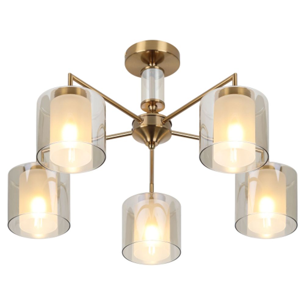 Люстра Rivoli   3166-305 5 х Е14 40 Вт модерн