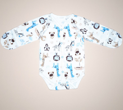 Боди АФРИКА (голубой)