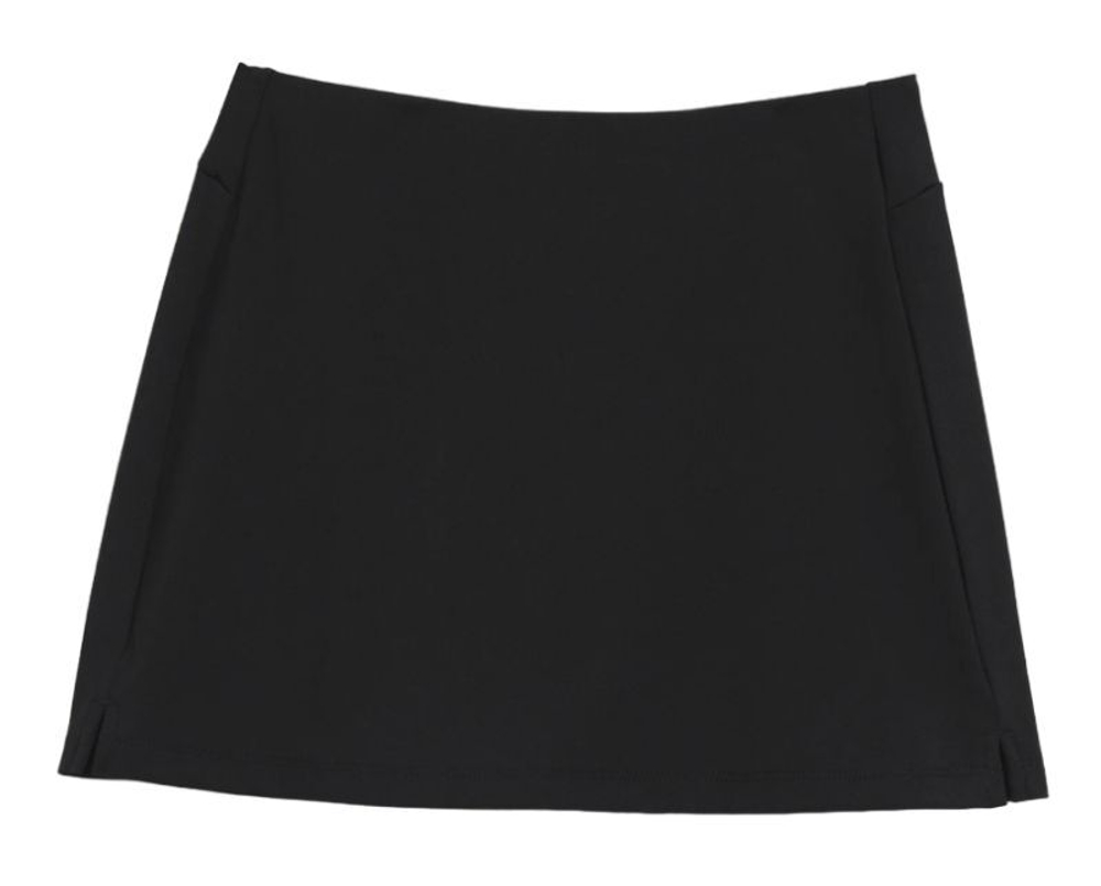 Детская теннисная юбка Wilson Kids Team Flat Front Skirt - Black