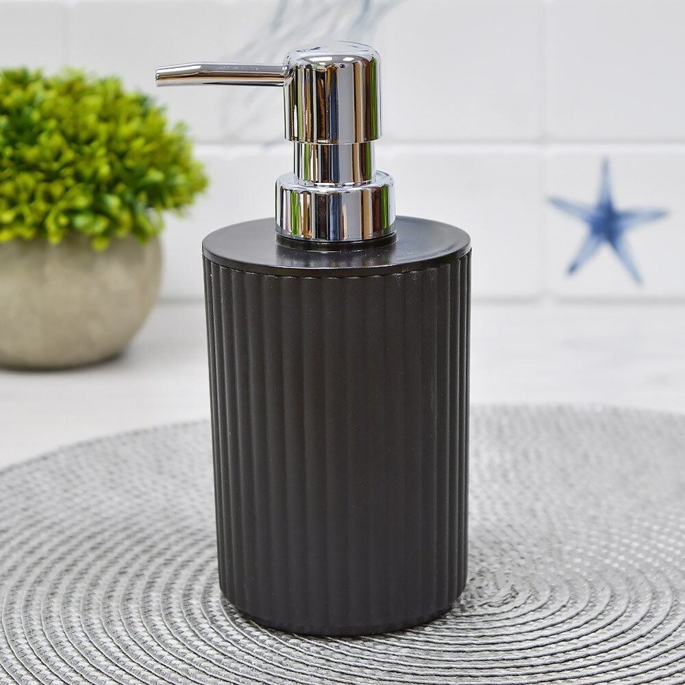 Дозатор для жидкого мыла 16,5*7,5см, черный, BZ-8276BK