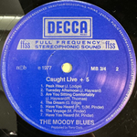 The Moody Blues - Caught Live +5 2LP (Скандинавия 1977г.)