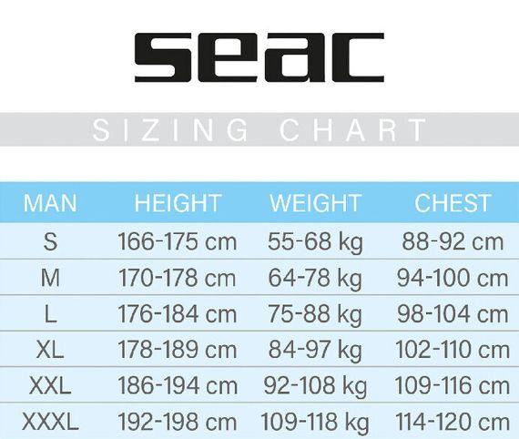 Рашгард Seac T-Sun long man белый