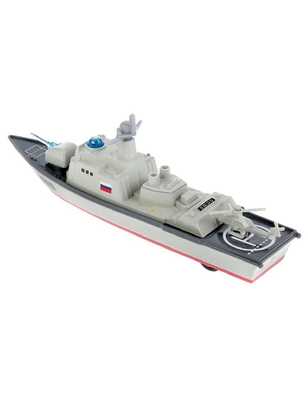 Коллекционная металлическая модель (Крейсер) Длина: 18см (FY016-18SLMIL-GY)