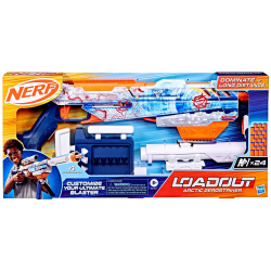 Hasbro Nerf Loadout - Бластер ARCTIC ZEROSTRIKER + 24 стрелы G1763