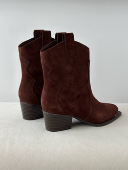 Казаки из натуральной замши