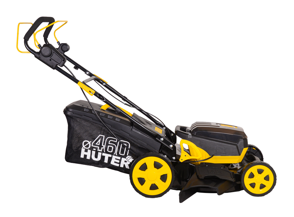 Газонокосилка аккумуляторная Huter CLM-460 PRO (самоходная, с АКБ 4 А/ч и З.У. в комплекте)