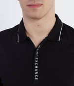 Поло Armani Exchange - черный(8NZF71 ZJH2Z)