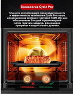 Духовой шкаф HAUSLER HS-TRSBSBLGL3 черный