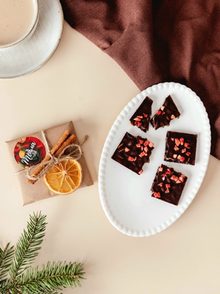 Шоколад тёмный Клубника на сиропе Монк Фрукт, 35 г