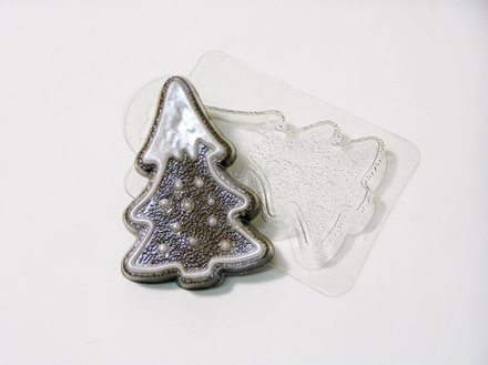 Пластиковая форма для шоколада "Ёлка"