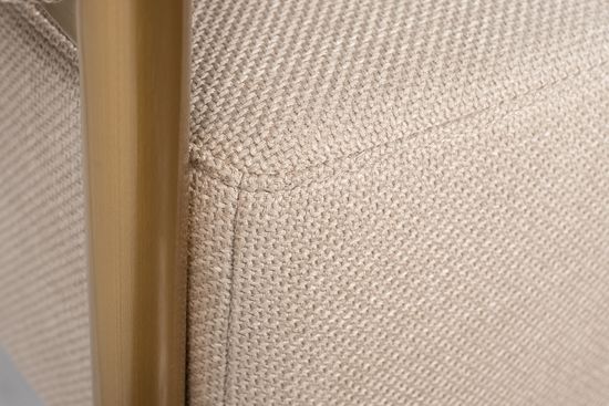 GY-08842 Кресло серое/матовое золото 95,5*82*77см