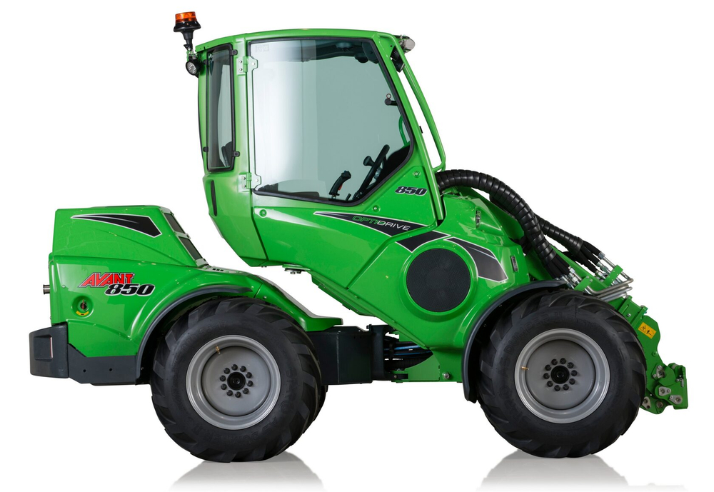 Avant 800 серии — самый мощный мини-погрузчик