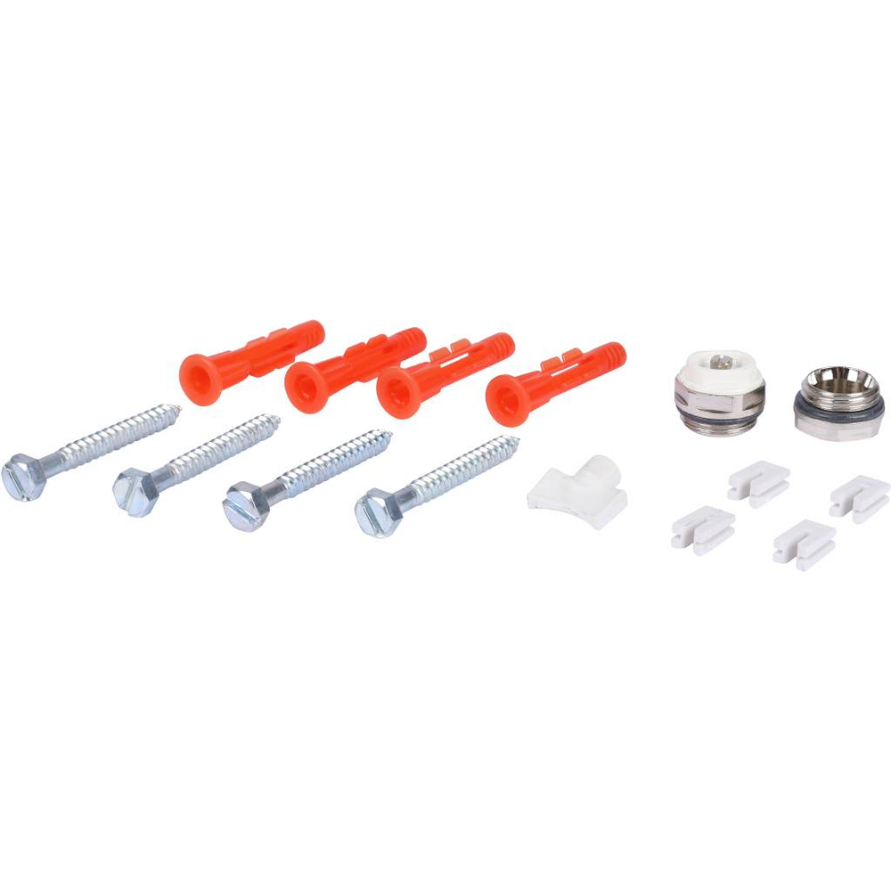 Радиатор панельный профильный ROMMER Ventil тип 11 - 300x600 мм (подключение нижнее, цвет белый)