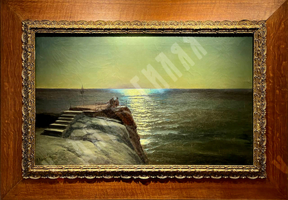 Вещилов К. А. Лунный свет. Холст, масло. Росcия. 1910-е гг.