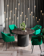 Стол обеденный Ballet 120*75 темное дерево