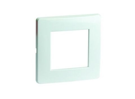 Рамка 1-м 2мод. Brava бел. RAL9016 DKC 75010W