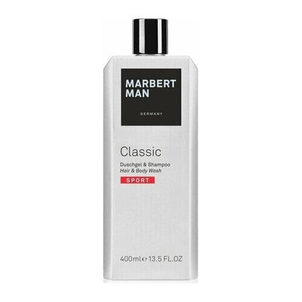Мужская парфюмерия Marbert Classic Sport Shower Gel с освежающим ароматом для ежедневного использования 250 мл
