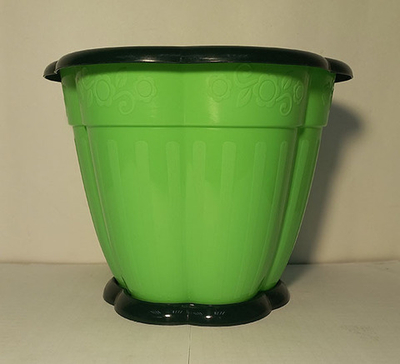 Горшок цв. Восторг 3л. с под. (зеленый)