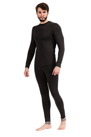 Термобелье Alpika Active Dry 1 слой Чёрный -20°С (комплект) -