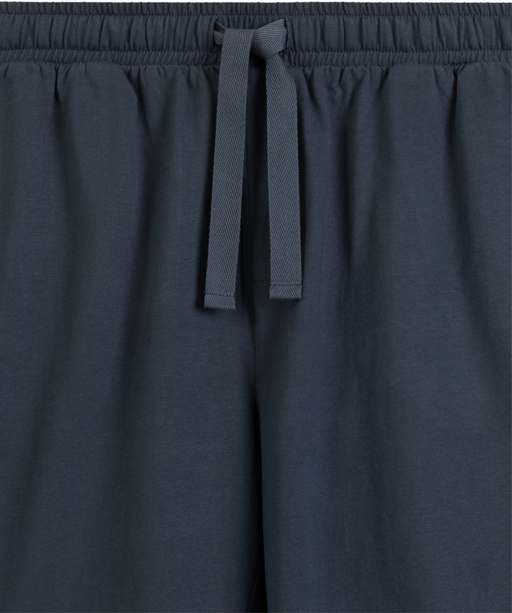 Мужские шорты пижамные Atlantic, 1 шт. в уп., хлопок, сине-зеленые, NMB-039