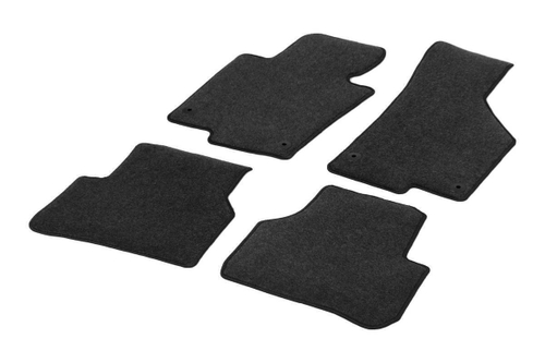 Коврики текстиль в салон, AutoFlex Standard для Volkswagen Passat VI (B6) поколение 2005-2010, графит, 4 части, 4580401