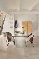 Стеклянный стол Burano 180х90 см