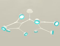 Ambrella Комплект подвесного поворотного светильника с композитным хрусталем TECHNO Подвесные XB9059202