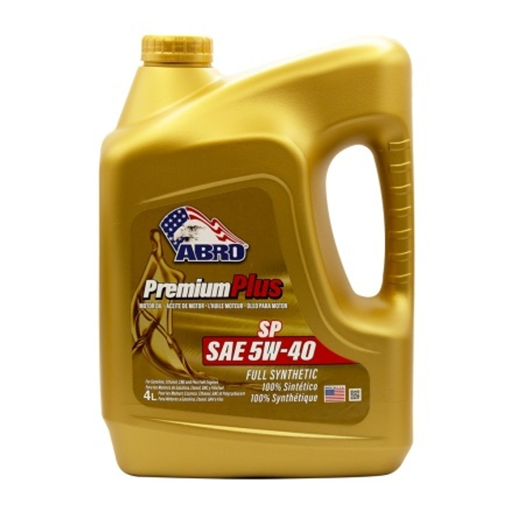Масло ABRO SAE 5W40 SP (4л) синтетика
