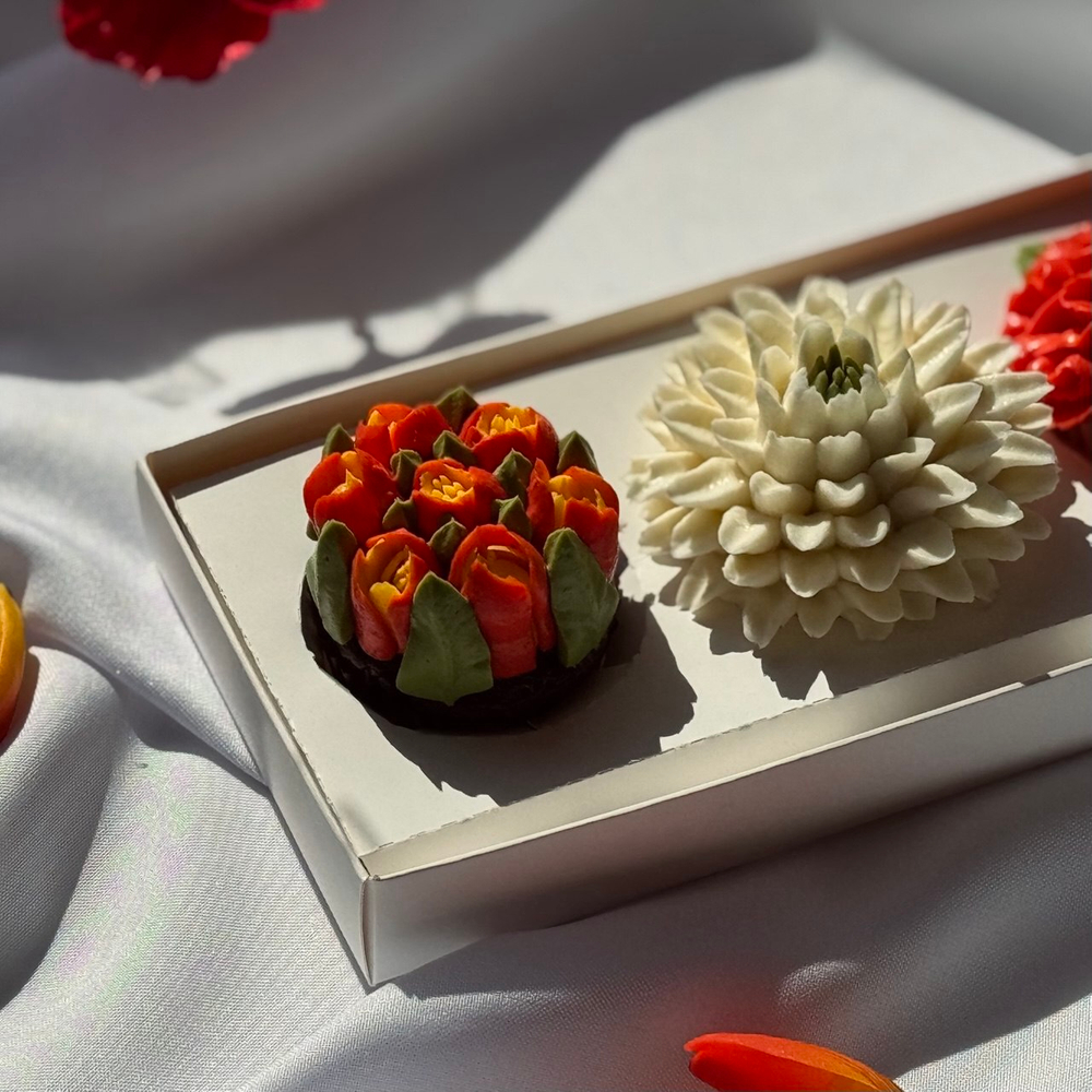 Набор капкейков "Цветы Памяти"