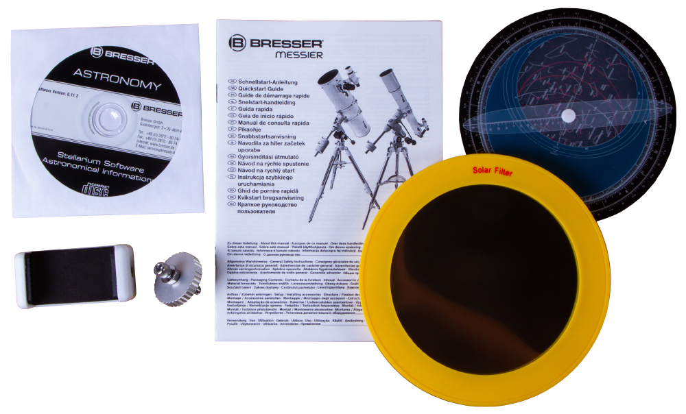 Труба оптическая Bresser Messier NT-130/1000